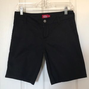 Dickies Black Bermuda Shorts Juniors Size 5